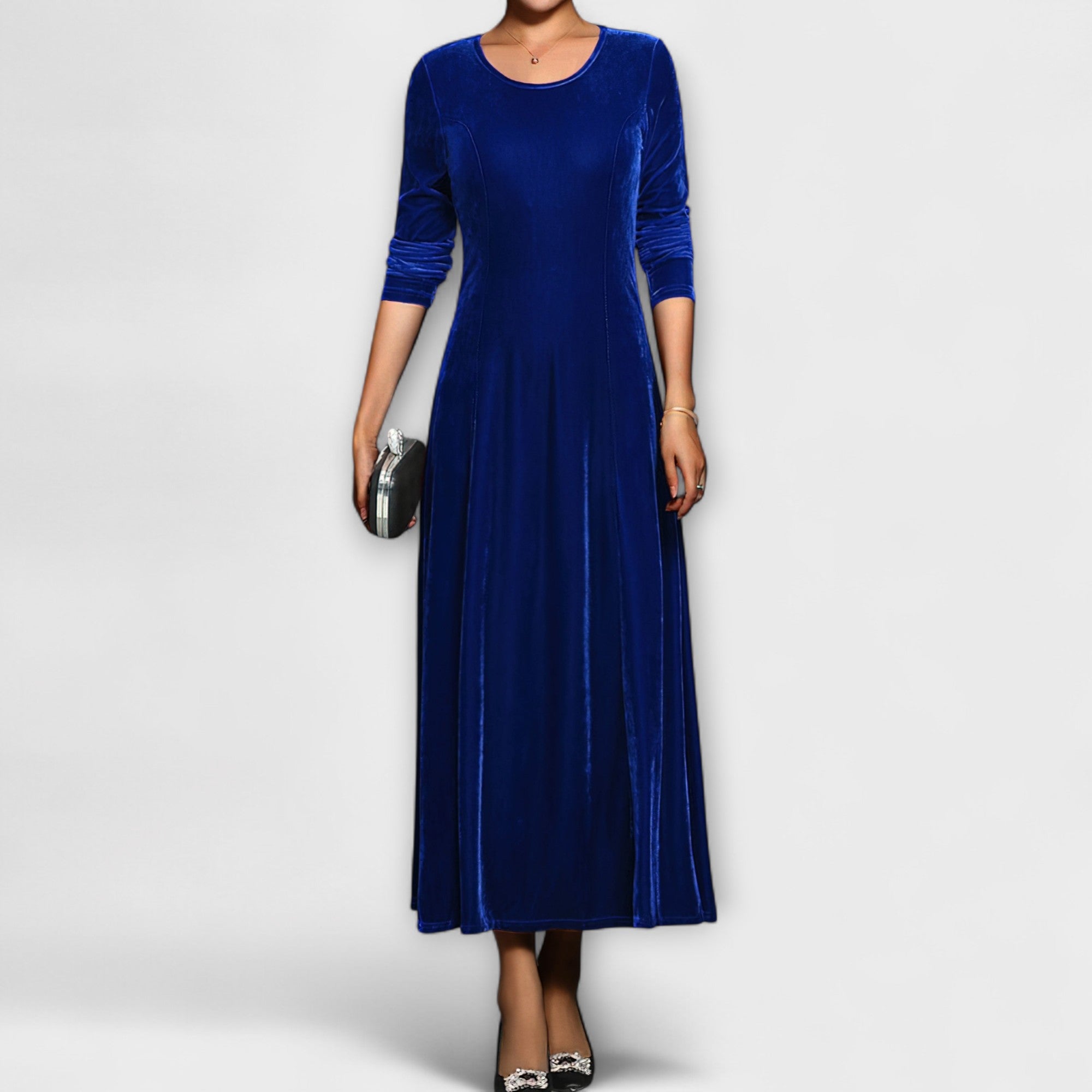 Marilou™ – Weiches Samtkleid